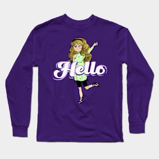 Say hello Long Sleeve T-Shirt